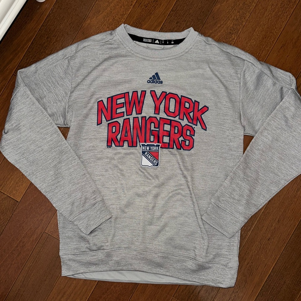 Adidas New York Rangers Long Sleeve/ Crewneck top